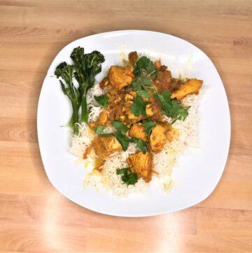 Instant pot chicken jalfrezi