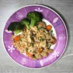 Instant pot chicken fried rice