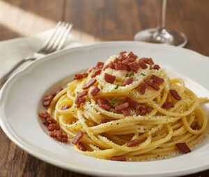 Instant pot spaghetti carbonara